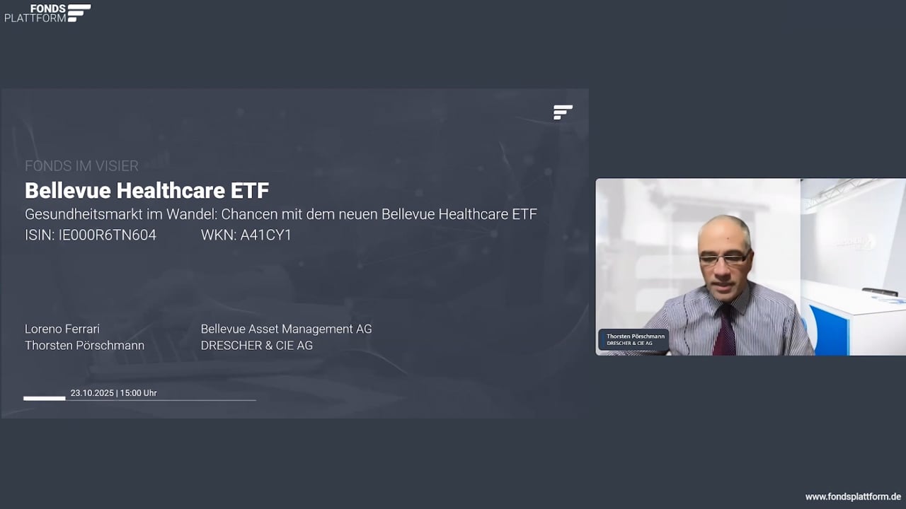 Gesundheitsmarkt im Wandel: Chancen mit dem neuen Bellevue Healthcare ETF